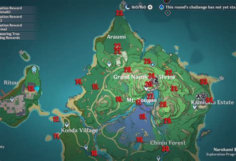 Genshin Impact Electroculus locations map | PC Gamer