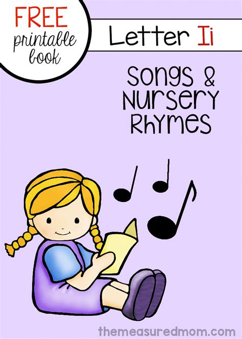 Little Letter "I" Book: Rhymes & Songs - The Measured Mom