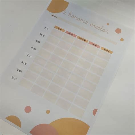 Horario Escolar Kumubox