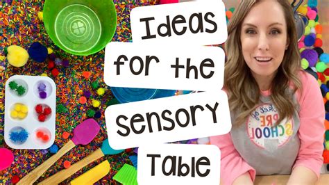 Sensory Table Ideas for a Preschool, Pre-K, or Kindergarten Setting - Pocket of Preschool