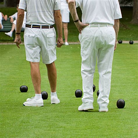 Old Man Lawn Bowls Stock Photos Pictures And Royalty Free Images Istock