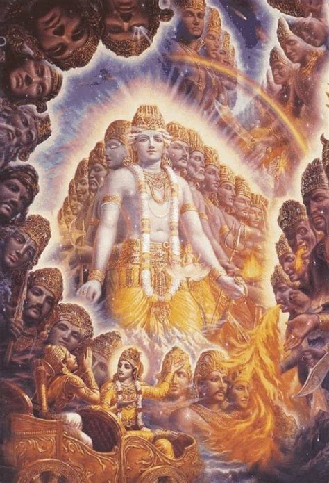 Bhagwad Gita Blog Vishvarupa Virat Rupa Universal Or Cosmic Form