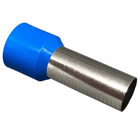 Terminal Tubular Ilhós Pré isolado Simples Tubo Tubolar Conector