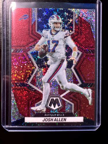 Panini Mosaic Josh Allen National Pride Red Sparkle Prizm