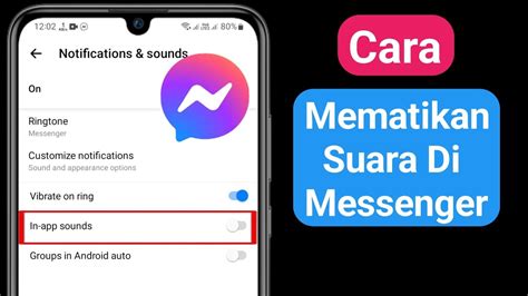 Cara Mematikan Suara Di Messenger Matikan Suara Facebook Messenger