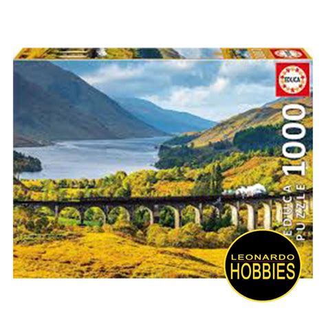 Viaducto De Glenfinnan Escocia Piezas Educa Leonardo Hobbies