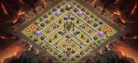 Melhor Layout Para Guerra Cv Link Coc Clash Of Clans