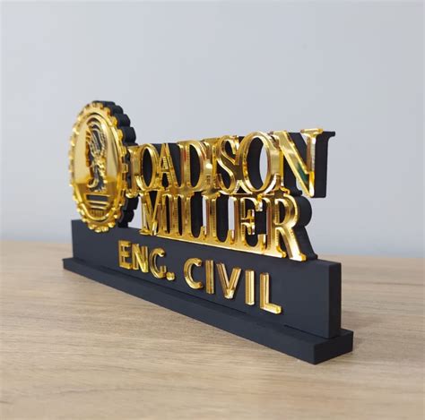 Placa Decorativa Profissão Engenheiro Civil Elo7