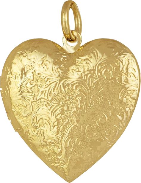 Vintage Gold Heart Locket Atelier Yuwa Ciao Jp