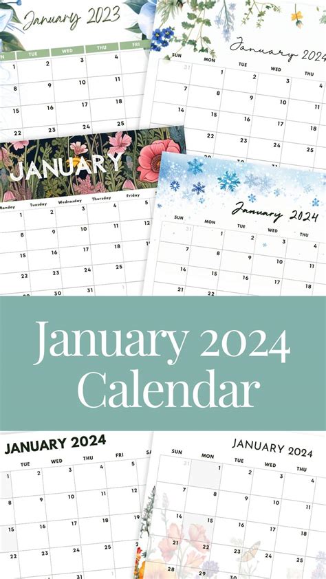 January Calendar Free Printable Makenstitch