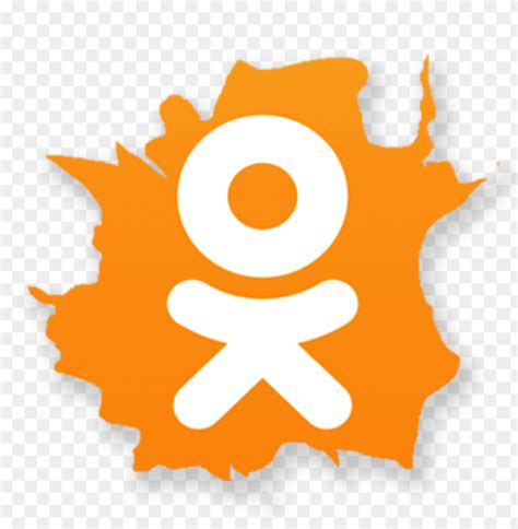 Odnoklassniki Broken Texture Logo PNG | TOPpng