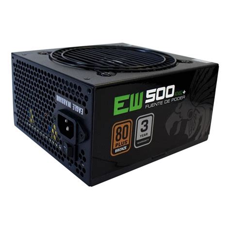 Fuente De Poder EAGLE WARRIOR 500w 80 Plus Bronze PW500EU001EGW