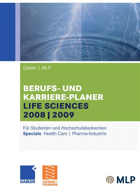 Amazon Gabler MLP Berufs Und Karriere Planer Life Sciences 2008