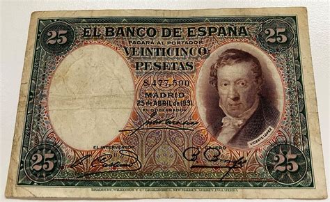 Spanien 25 Pesetas 1931 Kaufen Auf Ricardo