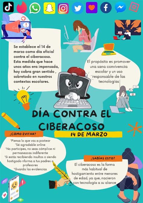 Día Contra El Ciber Acoso Escuela San Ignacio De Buin