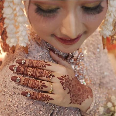 Detail Contoh Henna Tangan Pengantin Koleksi Nomer