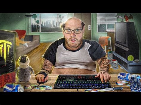 Neckbeard Nerd Computer