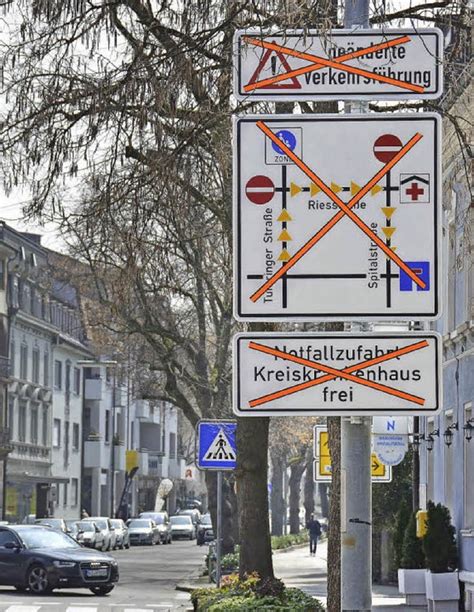 Verkehrsführung Heute um 18 Uhr wird umgestellt Lörrach Badische