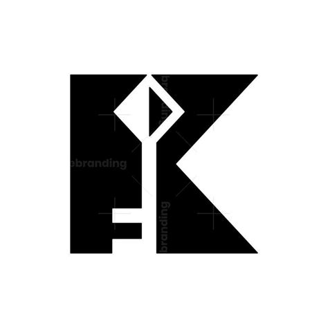 Letter K Key Logo