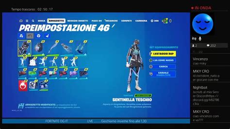 FORTNITE OG IT LIVE Giochiamo Insieme Fino Alle 1 30 YouTube