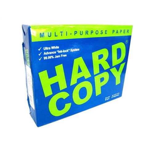 HARD COPY Bond Paper S-24, 80 gsm | Shopee Philippines