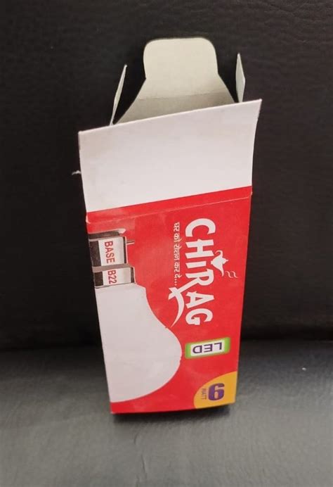 Duplex Paper LED Bulb Packaging Box At Rs 3 Piece CFL Light Boxes In