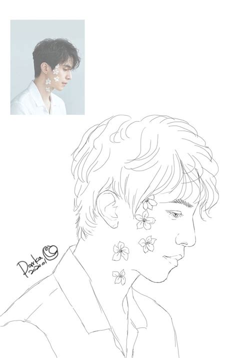 Lee Dong Wook Sketches Male Sketch Art