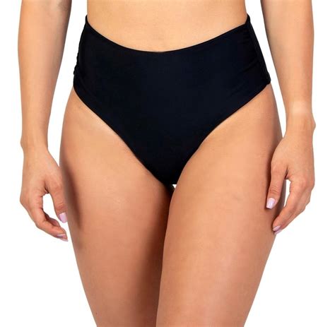 Ripley PARTE DE ABAJO BIKINI CULOTTE TIRO ALTO SIN COSTURA