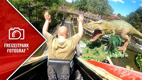 Dino Splash Plopsaland De Panne Onride YouTube