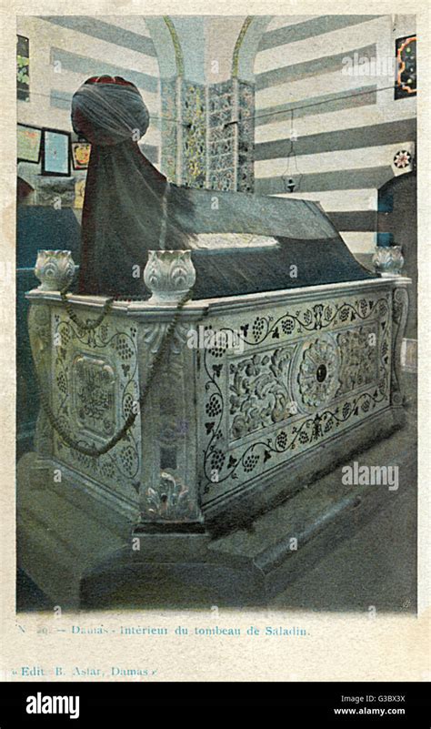 The Tomb Of Saladin Salah Ad Din Yusuf Ibn Ayyub Damascus Syria