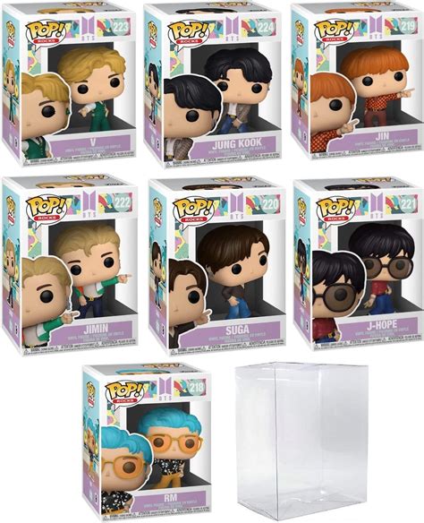 Amazon co jp BTS Funko Pop BTS Dynamite 7個セット Funko POP RMJ Hope