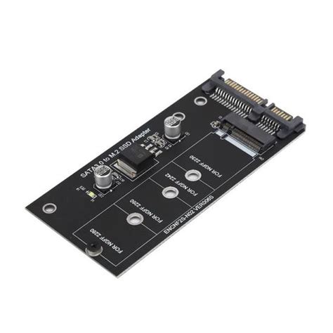 Carte Riser M 2 NGFF Vers SATA Carte Riser Adaptateur Disque Dur SSD M