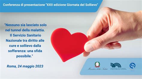 Conferenza Di Presentazione Della Xxii Edizione Della Giornata