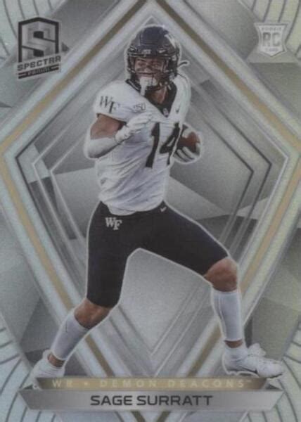 Panini Chronicles Draft Picks Spectra Silver Sage Surratt