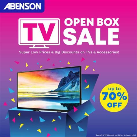 Abenson TV Open Box Sale - Sept 2018 | Manila On Sale