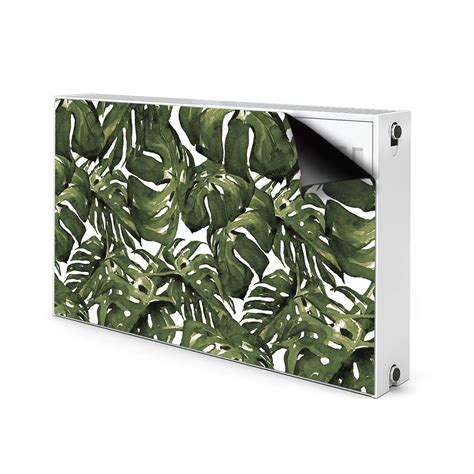 Mata magnetyczna na kaloryfer Liść Monstera 100x60 Bluedecor