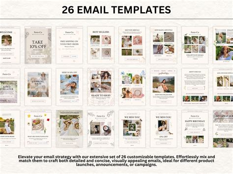 Email Marketing Templates, Canva Newsletter Template, Mailing List