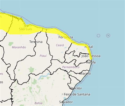 Inmet Alerta Para Chuvas Intensas Em Natal E Mais Cidades Do Rn