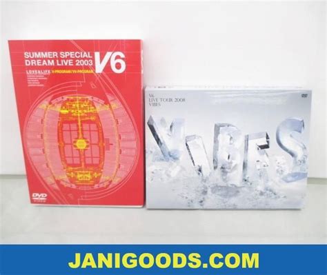 V6 Dvdセット Live Tour 2008 Vibes 初回限定盤summer Special Dream Live 2003 通常盤