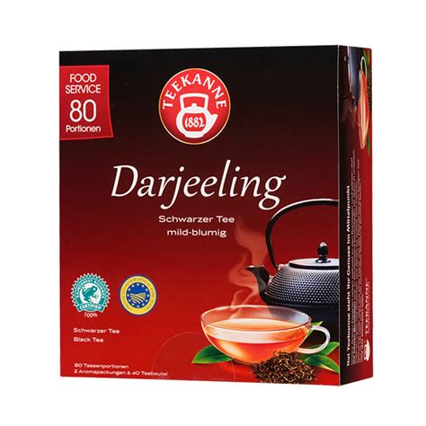 Teekanne Darjeeling Beutel Online Kaufen Frogcoffee De