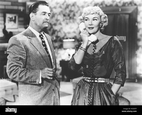 Hot News From Left Ted De Corsia Veda Ann Borg Stock Photo Alamy