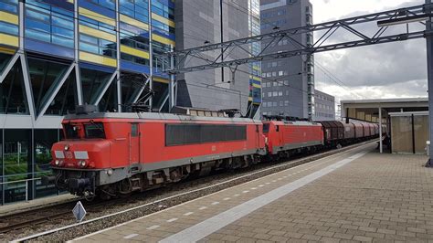 RN 1615 + DB 189 051-6 voor lege staaltrein. Leiden Centra… | Flickr