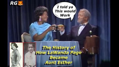 How Lawanda Page Became Aunt Estherand The Person Behind It All Youtube