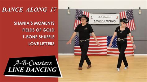 Dance Along 17 4 Line Dances SHANIA S MOMENT FIELDS OF GOLD T