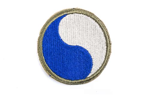 US 29th Infantry division patch – fjm44