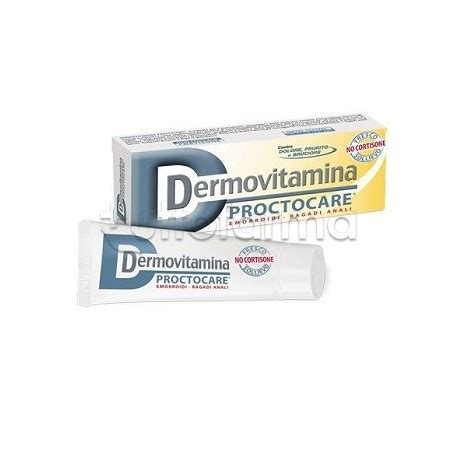 Dermovitamina Proctocare Crema Per Ragadi Anali Ed Emorroidi Ml Con