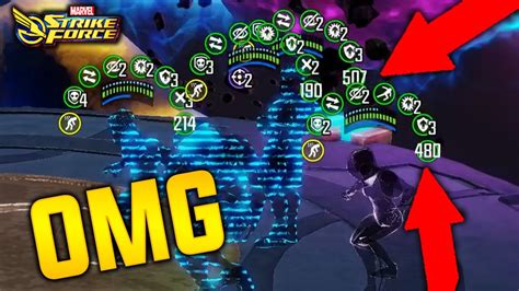 Room Six Buffs Are Insane Marvel Strike Force Msf Youtube