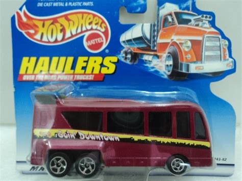 Hot Wheels Haulers Truck Onibus Lacrado R Em Mercado Livre