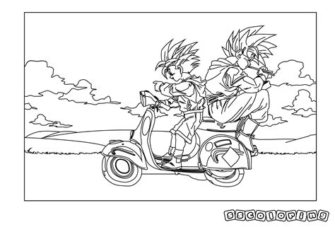 40 Coloriage Goku pour les enfants Feuilles à imprimer gratuites