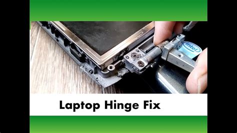 Fixing A Laptop Hinge With Jb Weld Epoxy And Putty Youtube